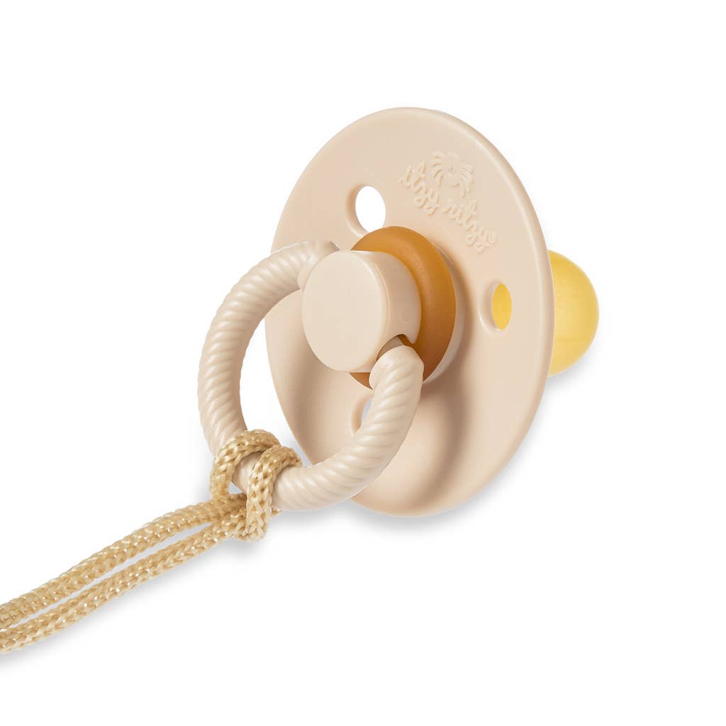Natural Rubber Pacifier & Stuffed Animal: Bunny