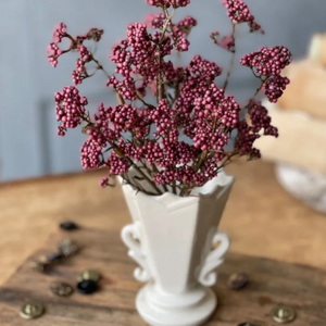 Purple Astilbe Bush, faux plant, Boo & Rook, Fall home decor