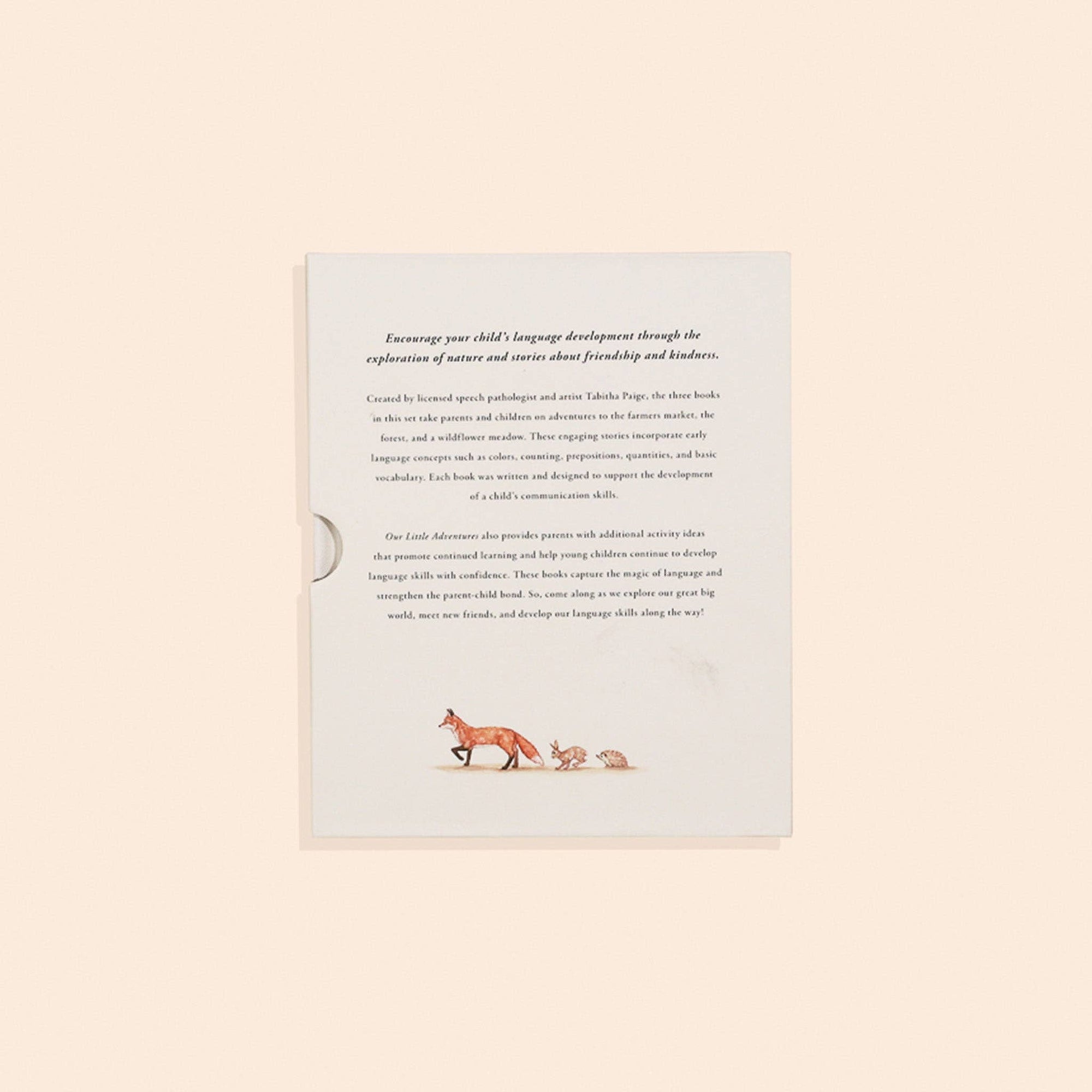 our little adventure box set, baby books, early learning