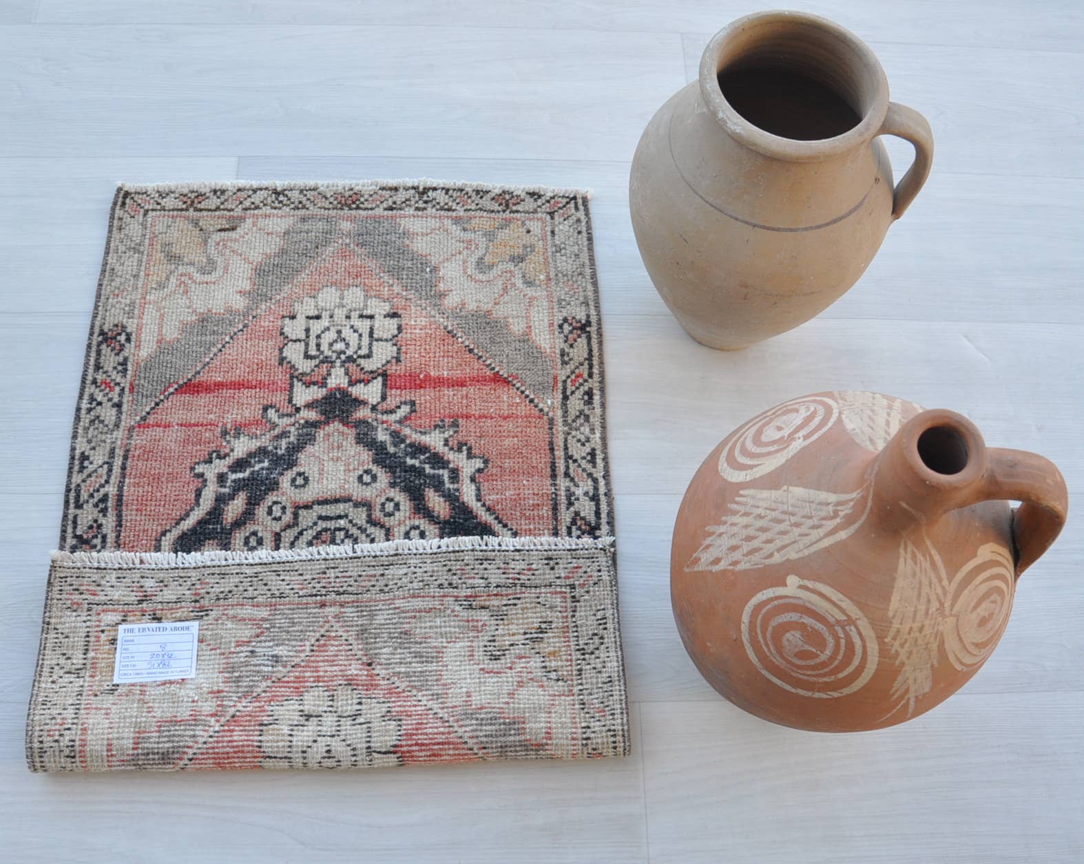 Arden vintage rug, 32"x20"