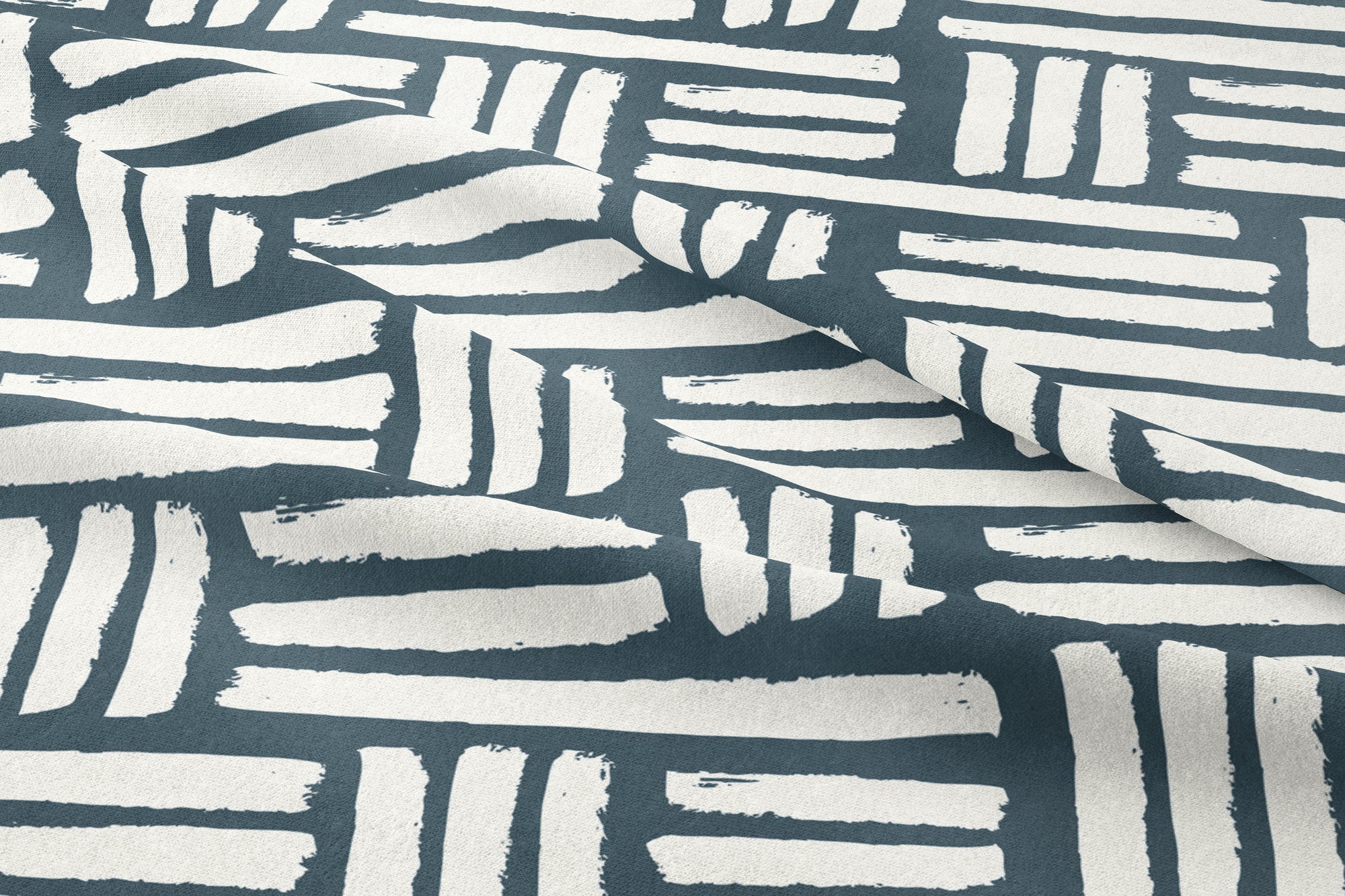 boo and rook checkered stripe crib sheet, gender neutral nursery decor navy blue and white