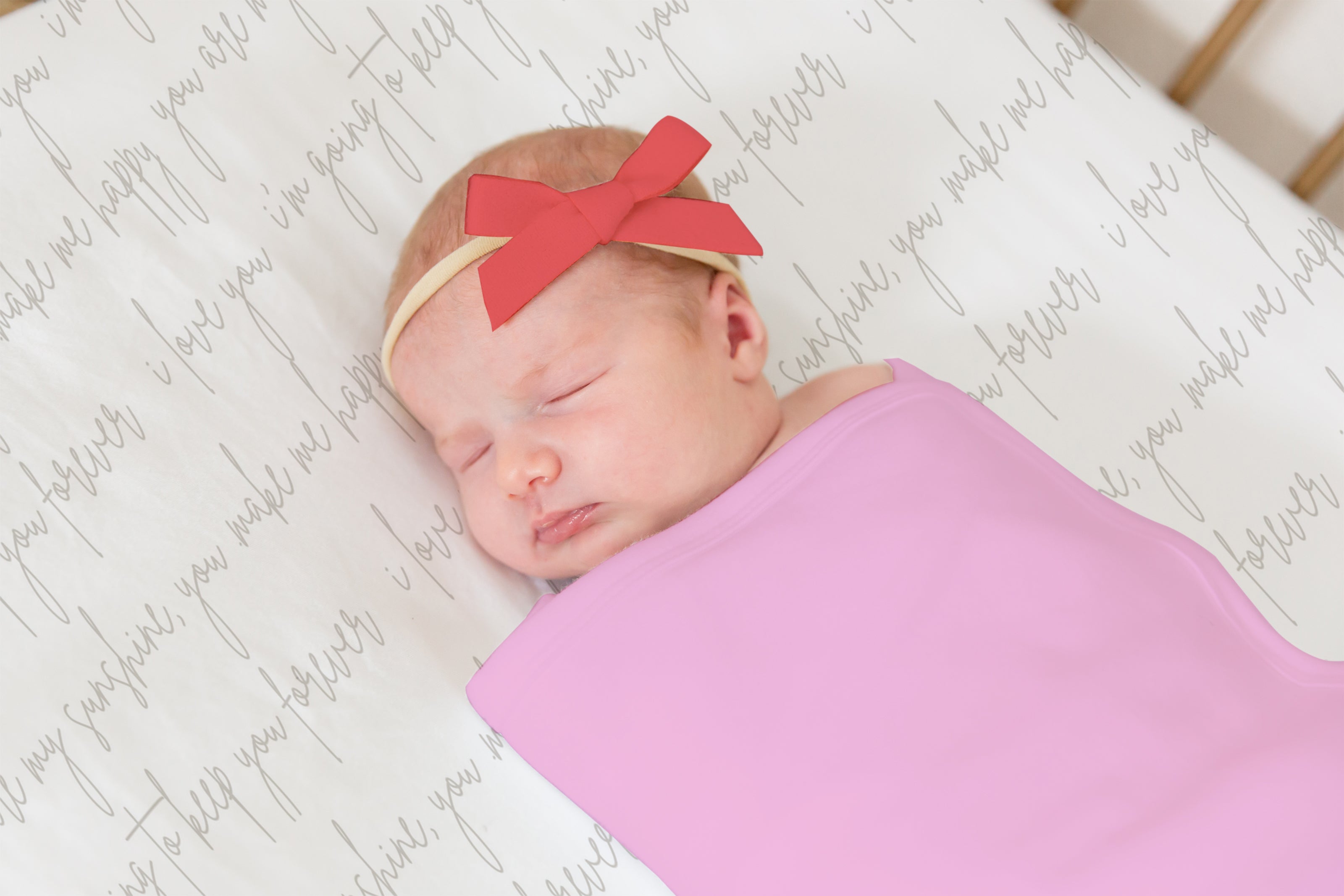 boo and rook, nursery decor for the modern mama, affirmation  collection, gender neutral crib sheet.