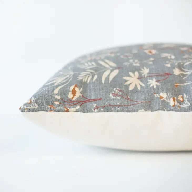 Charlotte pillow cover, spring fall neutral floral