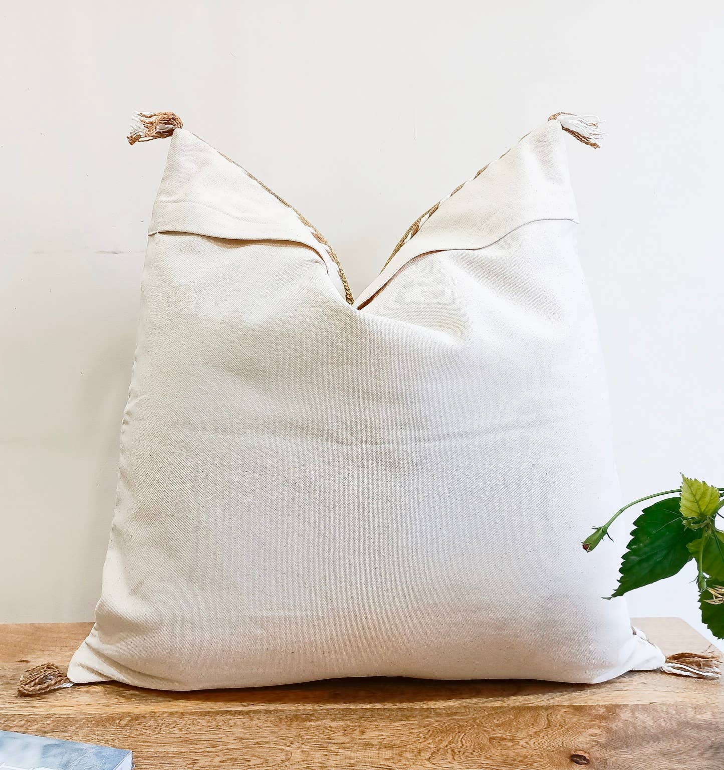 sabra silk inspired linen pillow