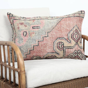 sienna vintage rug pillow cover, 16x24