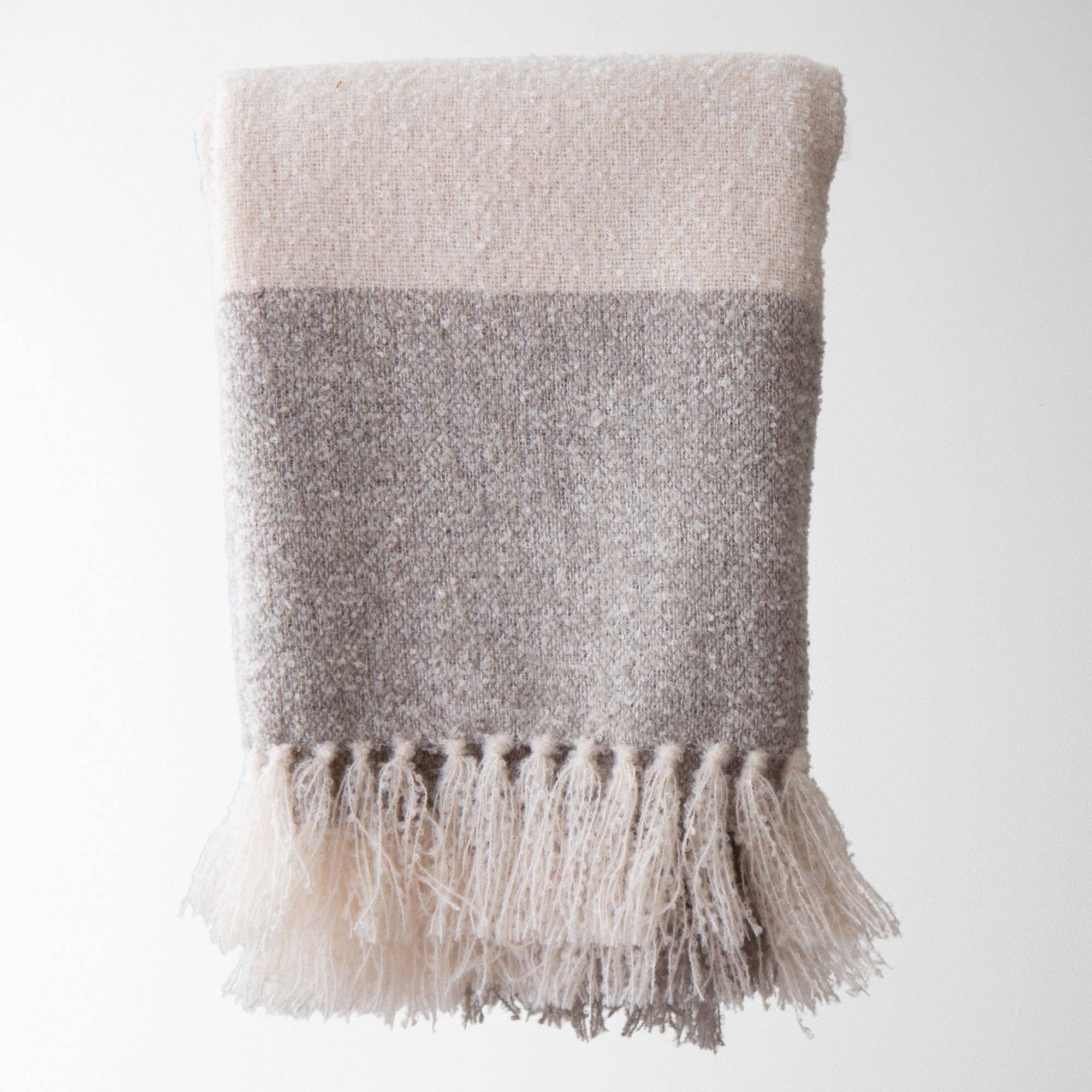 Oden Textured Boucle Throw