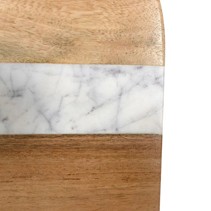murphy wood and marble charcuterie board