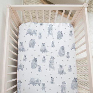Boo & Rook Bear Forest Animal Wildlife watercolor crib sheet and baby blanket baby boy nursery decor and baby shower gift